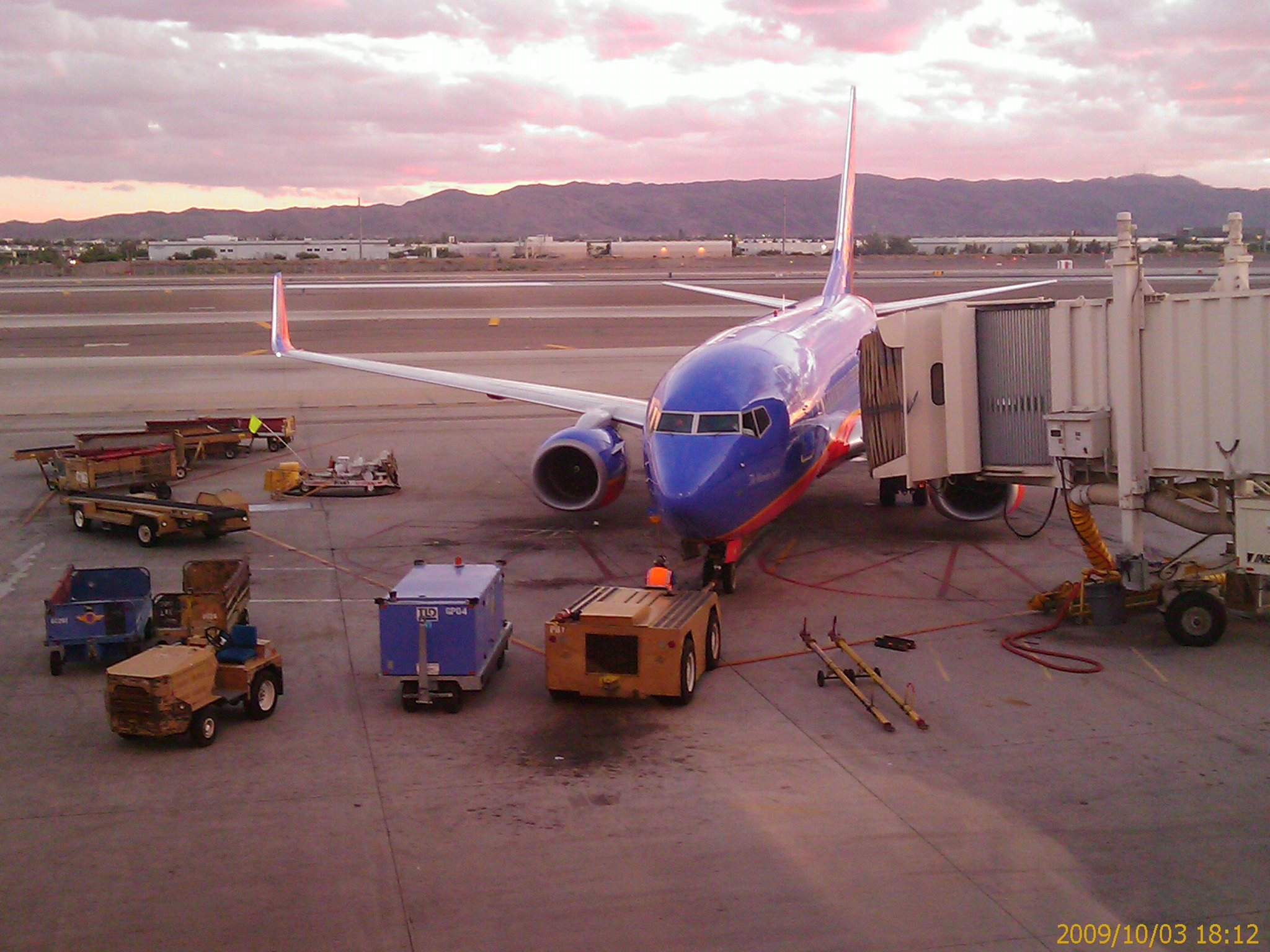 Flight to LAX on the way to BNE Fligh WN780 to LAX